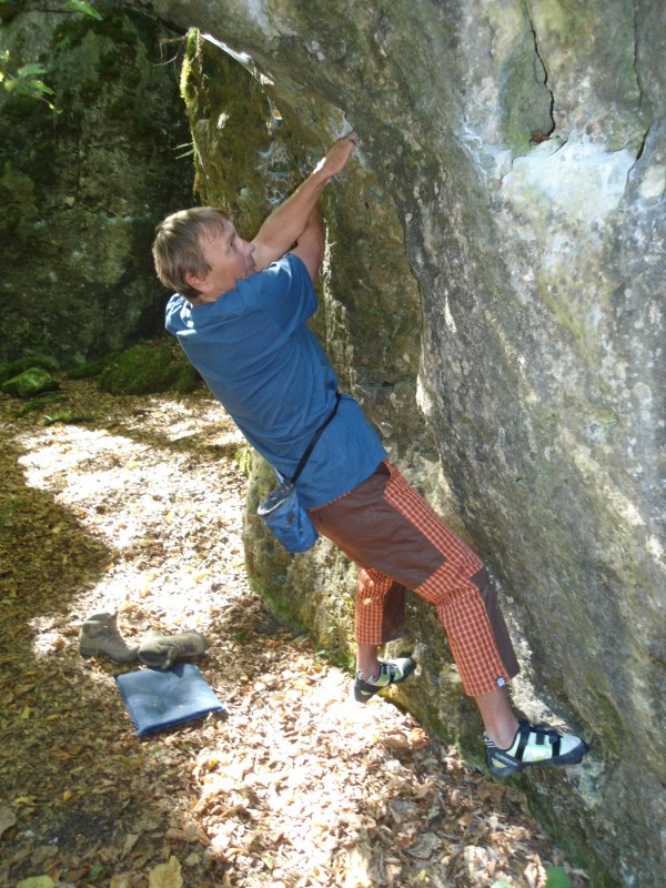 Kletterfotos Bouldern