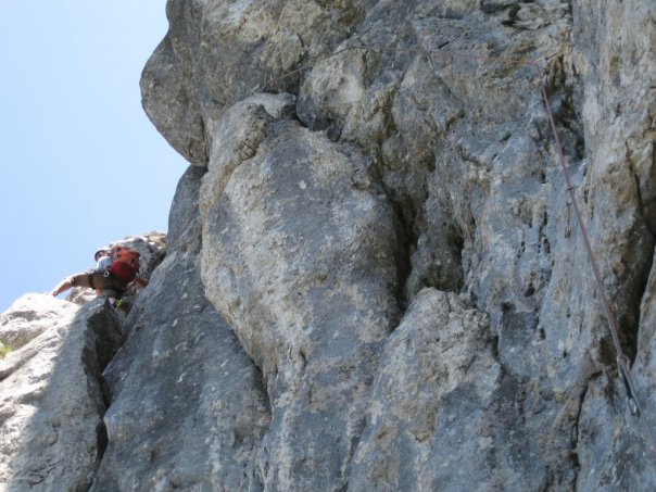 Kletterfotos Bergsteigen