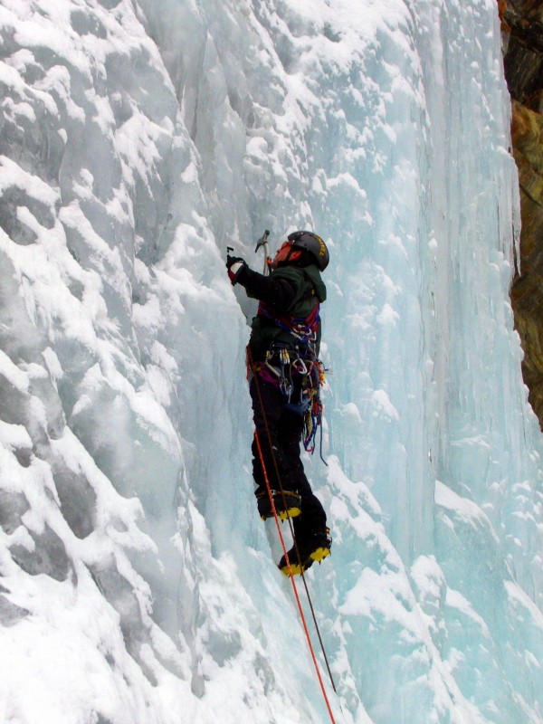 Kletterfotos Eisklettern