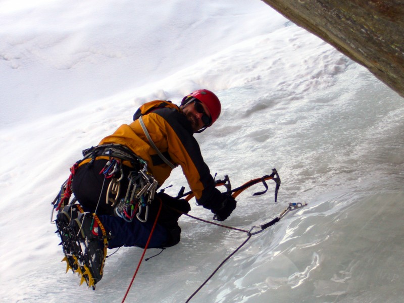 Kletterfotos Eisklettern