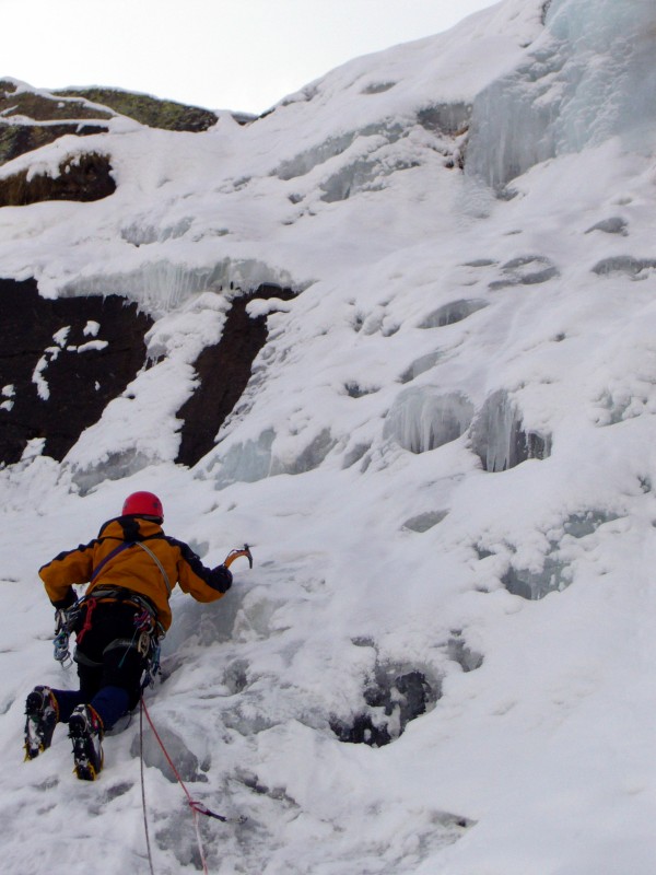 Kletterfotos Eisklettern