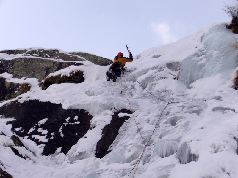 Kletterfotos Eisklettern