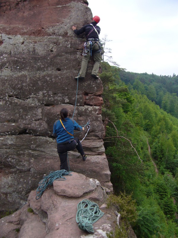 Kletterfotos Sportklettern