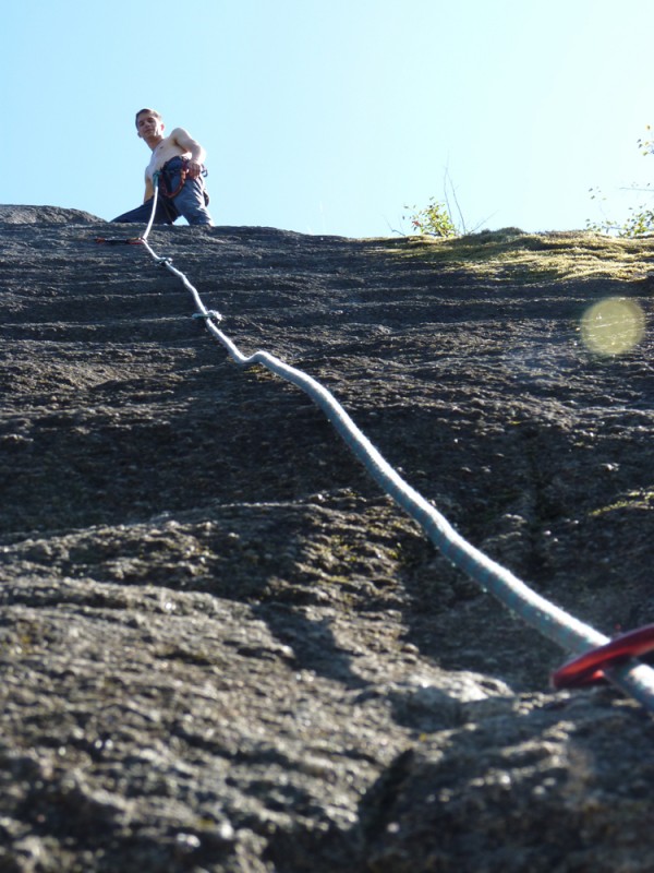 Kletterfotos Bergsteigen