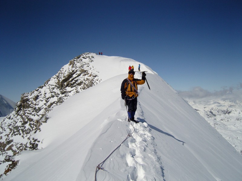 Kletterfotos Eisklettern