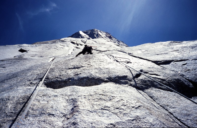 Kletterfotos Bergsteigen