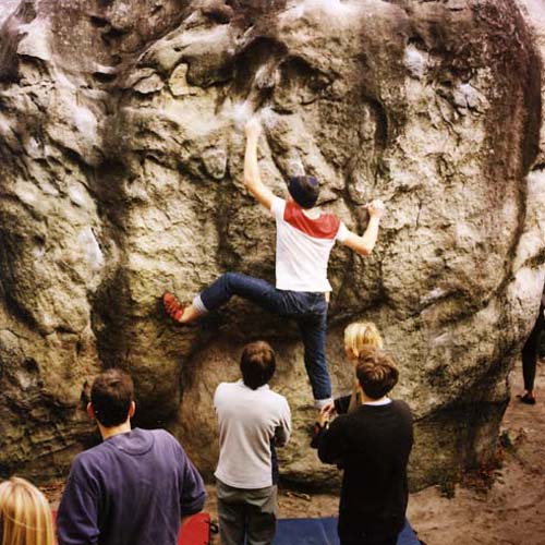 Kletterfotos Bouldern