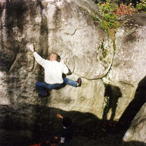 Kletterfotos Bouldern