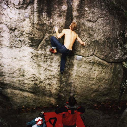 Kletterfotos Bouldern