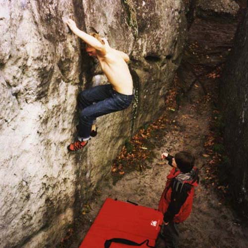 Kletterfotos Bouldern