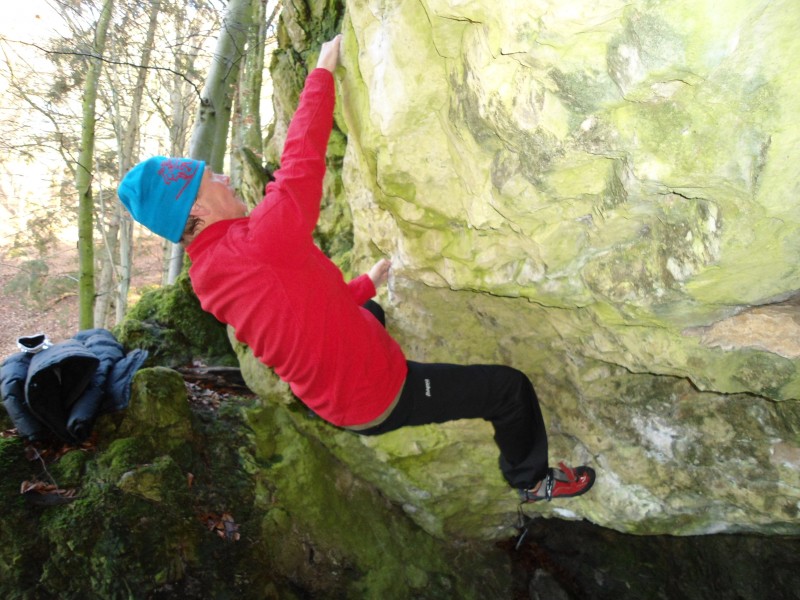 Kletterfotos Bouldern