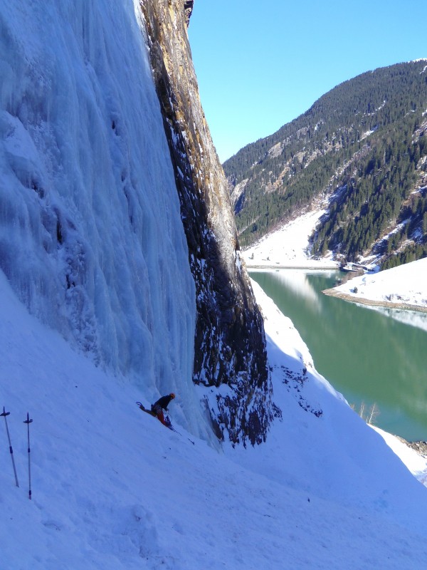 Kletterfotos Eisklettern