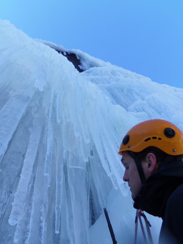 Kletterfotos Eisklettern