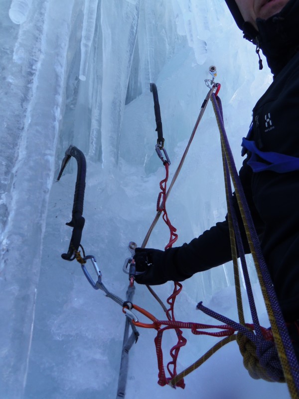 Kletterfotos Eisklettern