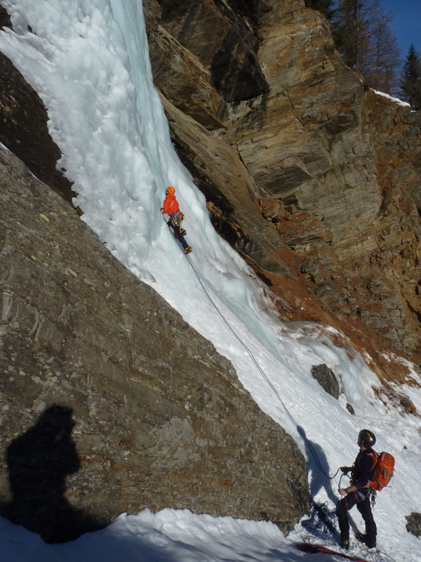 Kletterfotos Eisklettern