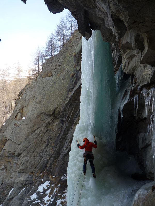 Kletterfotos Eisklettern