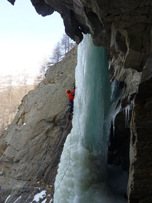 Kletterfotos Eisklettern