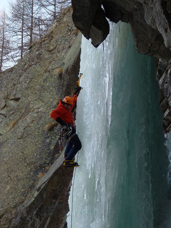 Kletterfotos Eisklettern