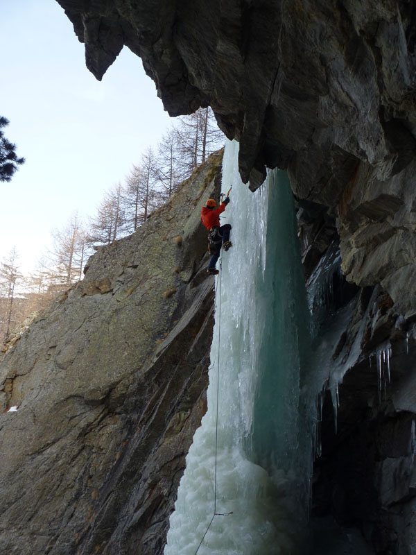 Kletterfotos Eisklettern