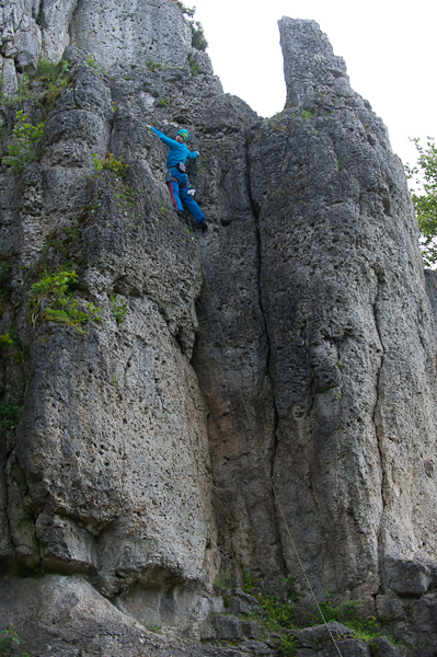 Kletterfotos Sportklettern