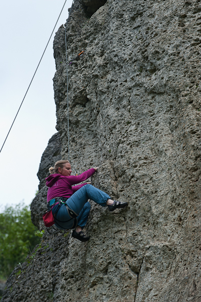 Kletterfotos Sportklettern