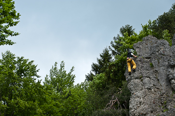 Kletterfotos Sportklettern