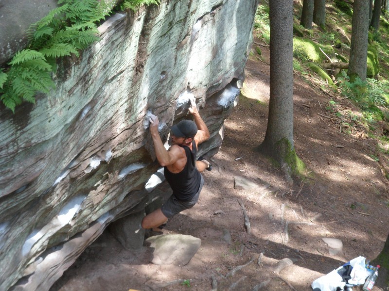 Kletterfotos Bouldern