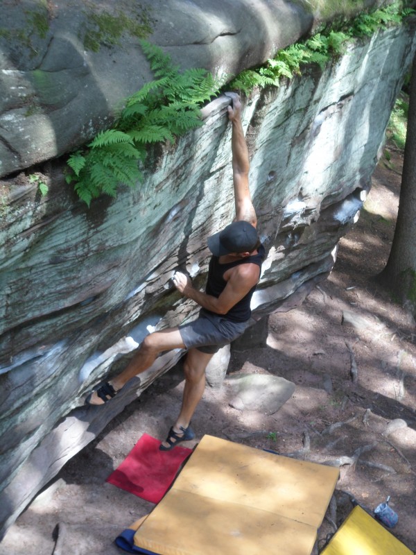 Kletterfotos Bouldern