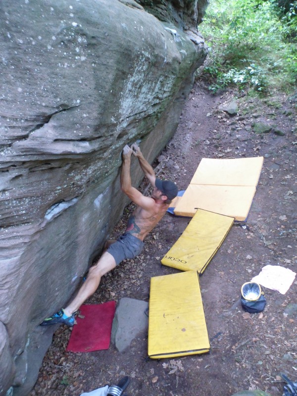 Kletterfotos Bouldern