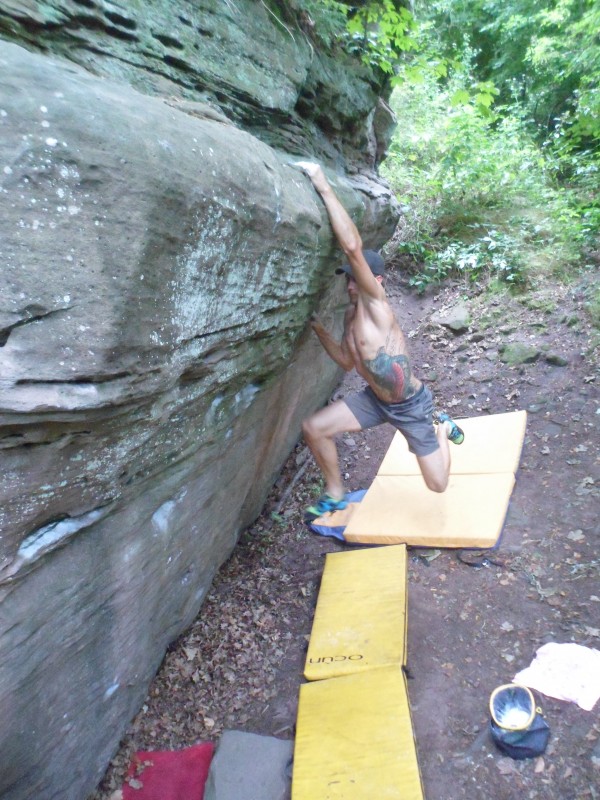 Kletterfotos Bouldern