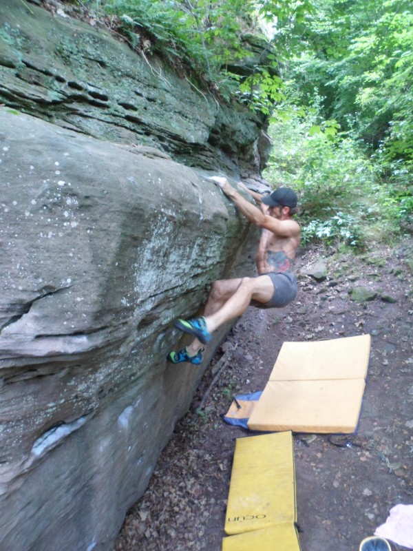 Kletterfotos Bouldern