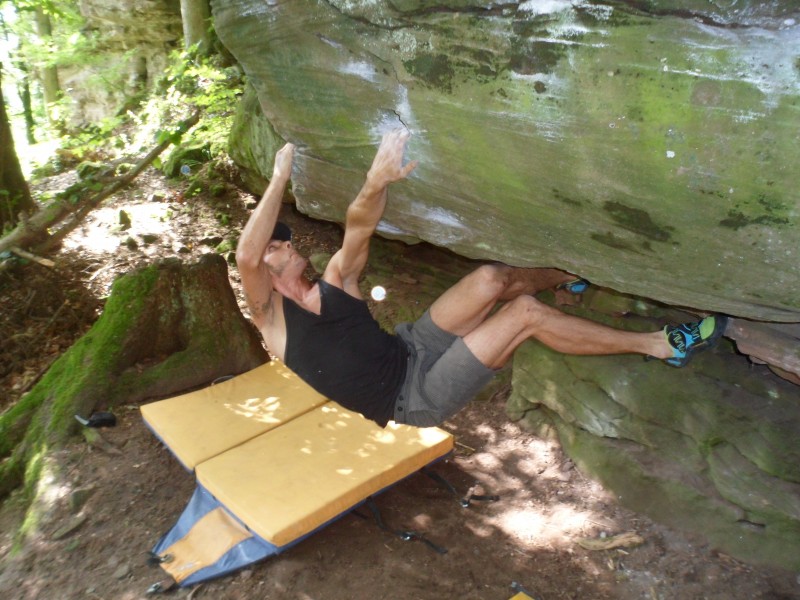 Kletterfotos Bouldern