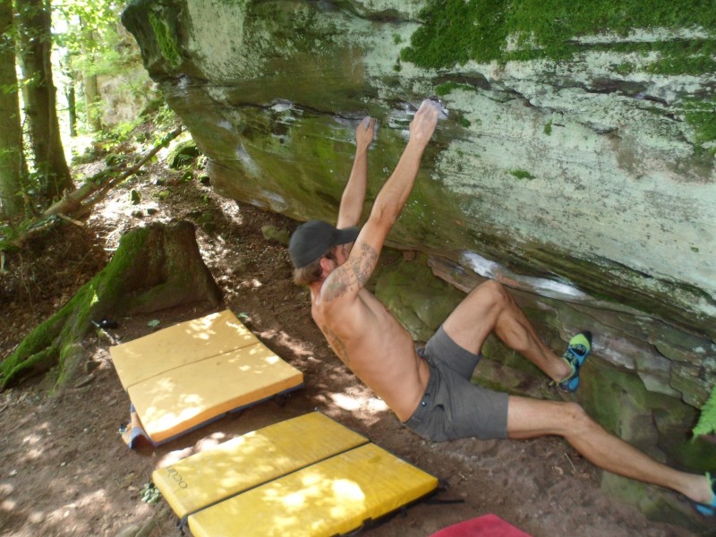 Kletterfotos Bouldern