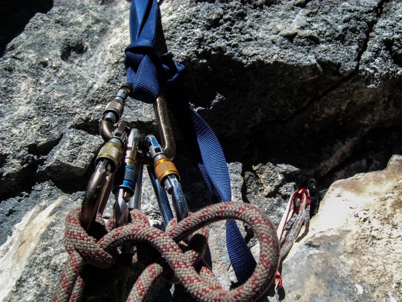 Kletterfotos Bergsteigen