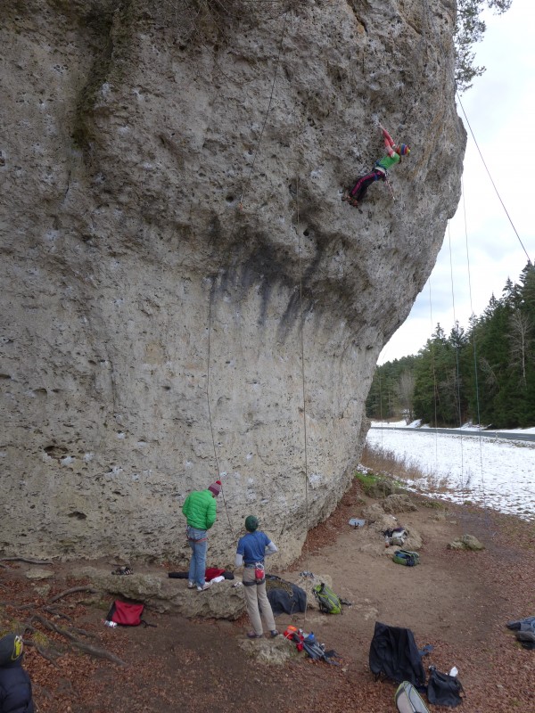 Kletterfotos Sportklettern