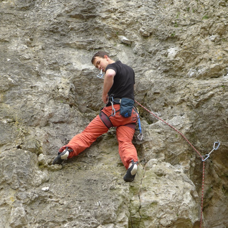 Kletterfotos Sportklettern