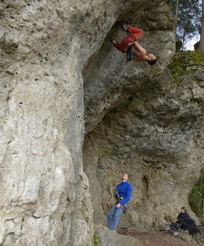 Kletterfotos Sportklettern