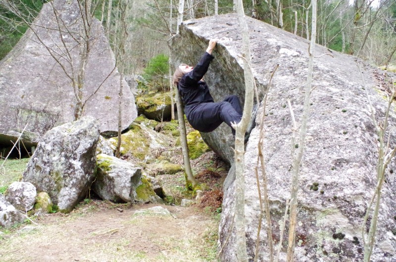 Kletterfotos Bouldern