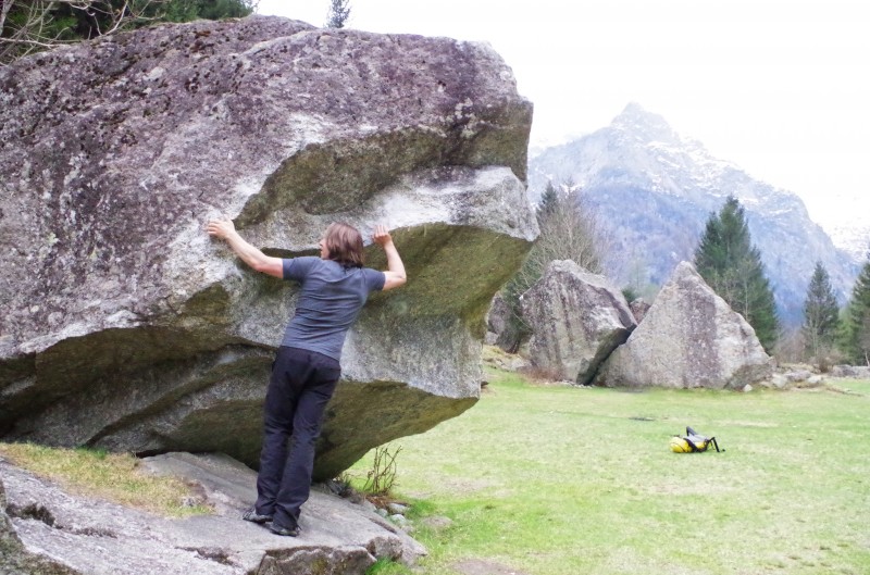 Kletterfotos Bouldern