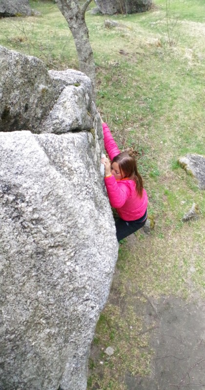 Kletterfotos Bouldern