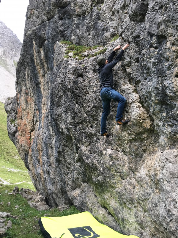 Kletterfotos Bouldern