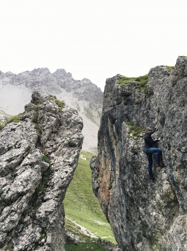 Kletterfotos Bouldern