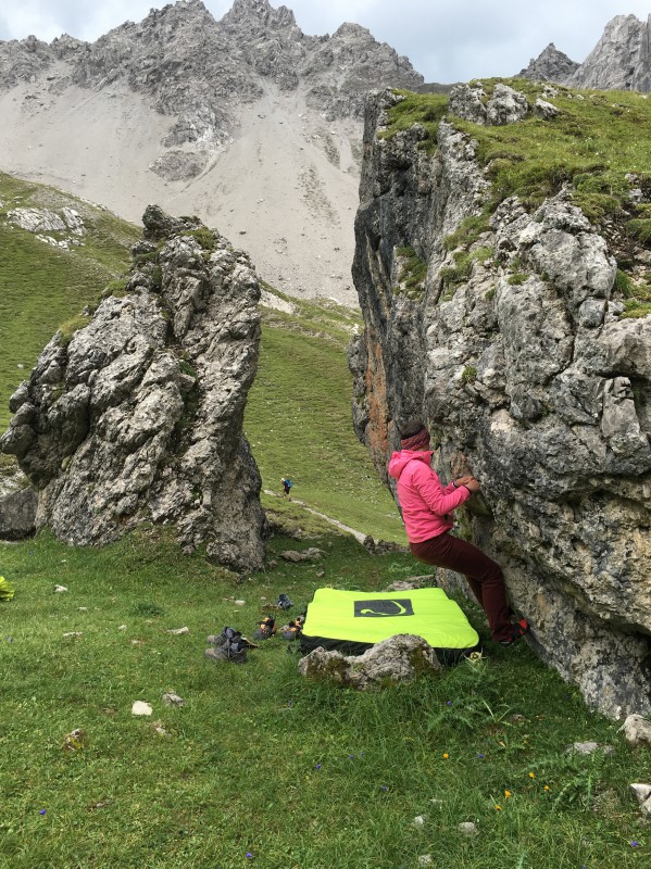 Kletterfotos Bouldern