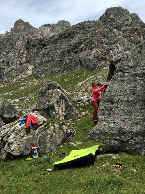 Kletterfotos Bouldern