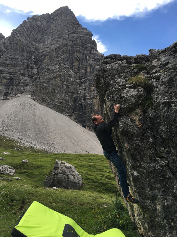 Kletterfotos Bouldern