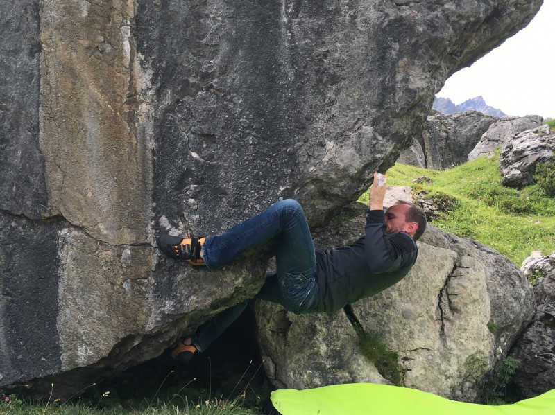 Kletterfotos Bouldern