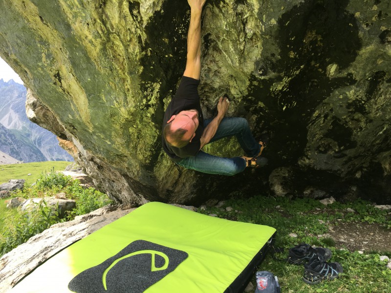 Kletterfotos Bouldern