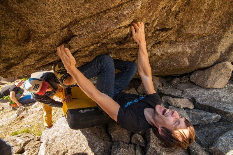 Kletterfotos Bouldern