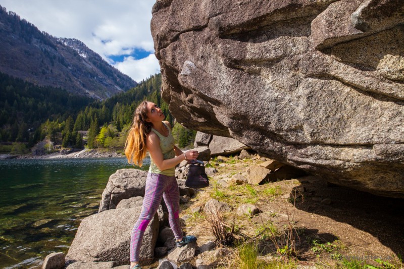 Kletterfotos Bouldern