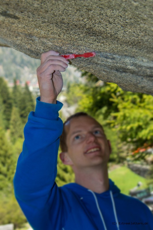 Kletterfotos Bouldern